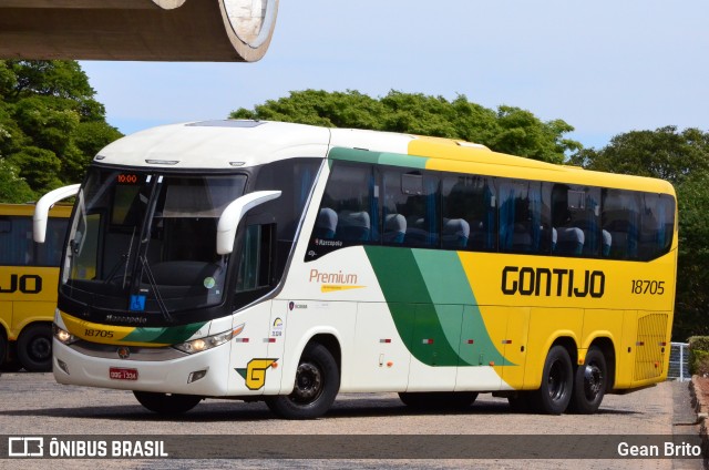 Empresa Gontijo de Transportes 18705 na cidade de Uberlândia, Minas Gerais, Brasil, por Gean Brito. Número da foto: #6184978.