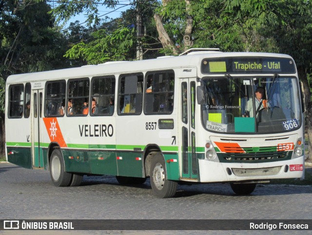 Auto Viação Veleiro 8557 na cidade de Maceió, Alagoas, Brasil, por Rodrigo Fonseca. Número da foto: #6185297.