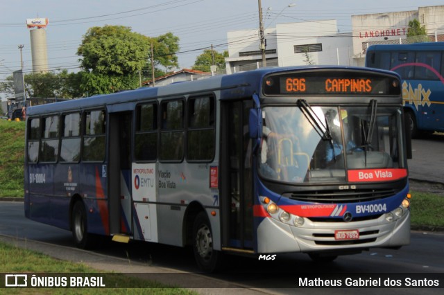 Viação Boa Vista BV-10004 na cidade de Campinas, São Paulo, Brasil, por Matheus Gabriel dos Santos. Número da foto: #6185401.