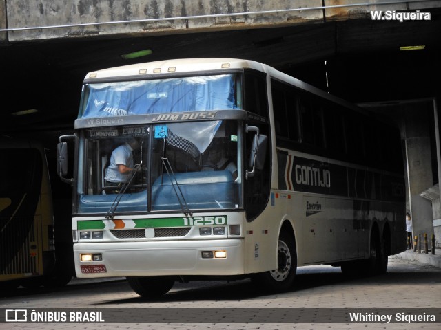 Empresa Gontijo de Transportes 11250 na cidade de Belo Horizonte, Minas Gerais, Brasil, por Whitiney Siqueira. ID da foto: 6184686.