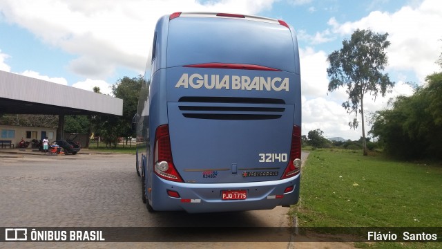 Viação Águia Branca 32140 na cidade de Cruz das Almas, Bahia, Brasil, por Flávio  Santos. Número da foto: #6183711.
