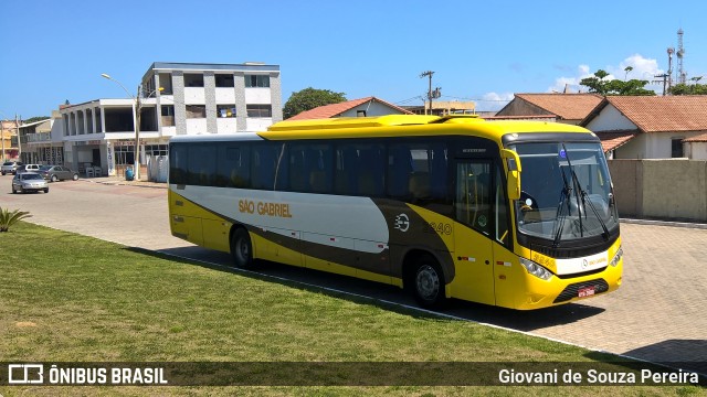Viação São Gabriel 3240 na cidade de Conceição da Barra, Espírito Santo, Brasil, por Giovani de Souza Pereira. Número da foto: #6183728.