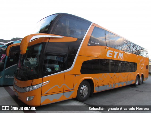 ETM - Empresa de Transporte Maullín 186 na cidade de Concepción, Concepción, Bío-Bío, Chile, por Sebastián Ignacio Alvarado Herrera. Número da foto: #6187323.