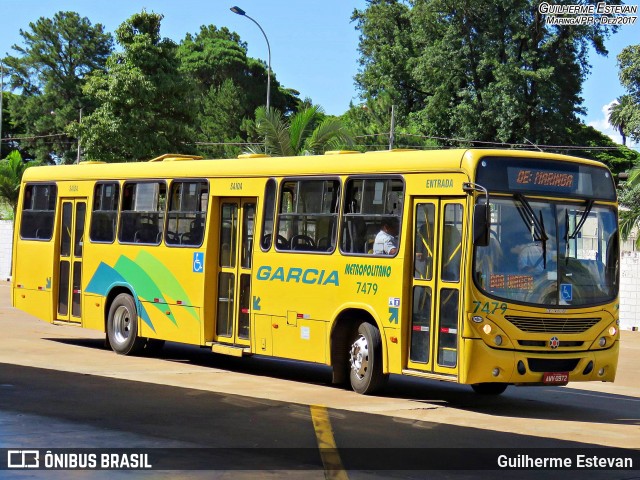 Viação Garcia 7479 na cidade de Maringá, Paraná, Brasil, por Guilherme Estevan. ID da foto: 6187261.