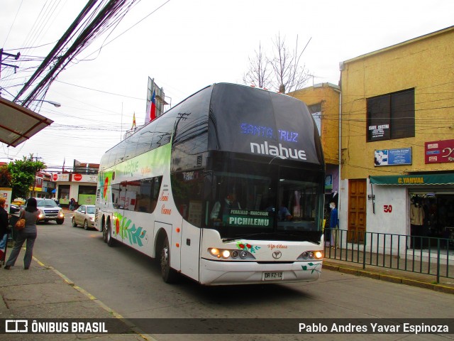 Buses Nilahue N12 na cidade de Santa Cruz, Colchagua, Libertador General Bernardo O'Higgins, Chile, por Pablo Andres Yavar Espinoza. ID da foto: 6187474.