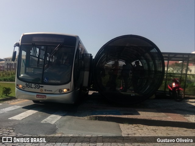 Viação Tamandaré 16L39 na cidade de Curitiba, Paraná, Brasil, por Gustavo Oliveira. Número da foto: #6187964.