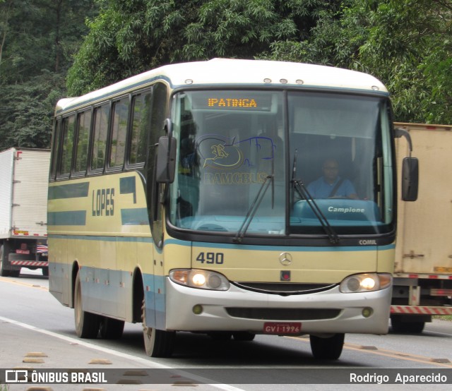 Viação Lopes 490 na cidade de Nova Era, Minas Gerais, Brasil, por Rodrigo  Aparecido. Número da foto: #6189141.