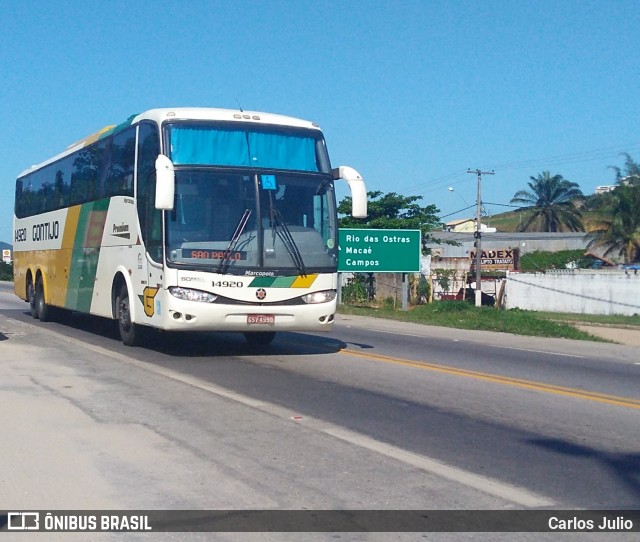 Empresa Gontijo de Transportes 14920 na cidade de Brasil, por Carlos Julio. Número da foto: #6188069.