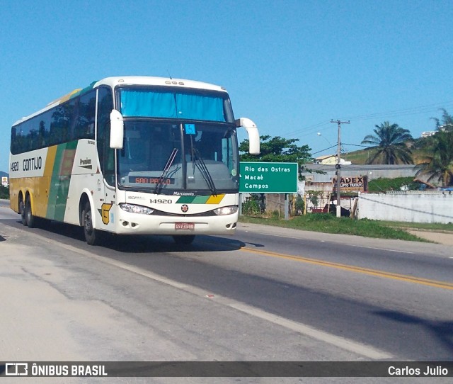 Empresa Gontijo de Transportes 14920 na cidade de Brasil, por Carlos Julio. ID da foto: 6188069.