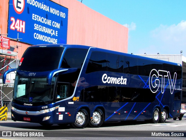 Viação Cometa 17319 na cidade de Rio de Janeiro, Rio de Janeiro, Brasil, por Matheus Souza. Número da foto: #6189546.