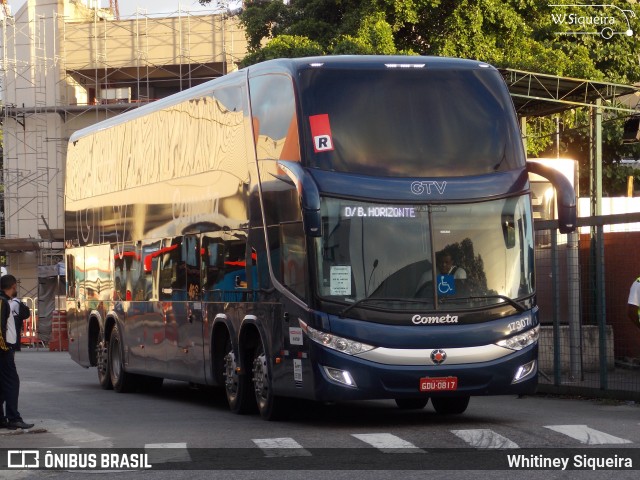 Viação Cometa 17307 na cidade de Rio de Janeiro, Rio de Janeiro, Brasil, por Whitiney Siqueira. ID da foto: 6190233.