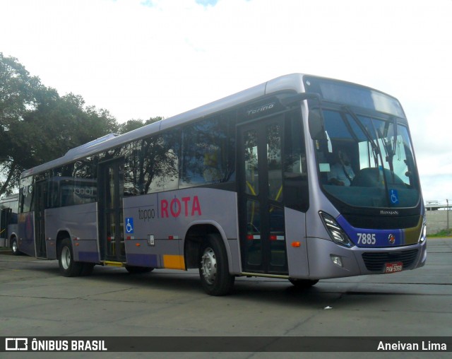 Rota Transportes Rodoviários 7885 na cidade de Itabuna, Bahia, Brasil, por Aneivan Lima. Número da foto: #6140760.