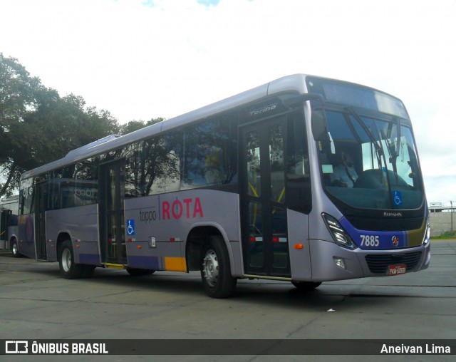 Rota Transportes Rodoviários 7885 na cidade de Itabuna, Bahia, Brasil, por Aneivan Lima. ID da foto: 6140760.