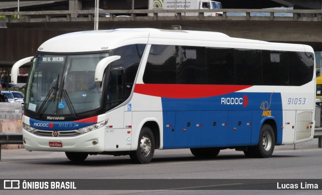 Viação Riodoce 91053 na cidade de Rio de Janeiro, Rio de Janeiro, Brasil, por Lucas Lima. Número da foto: #6140984.