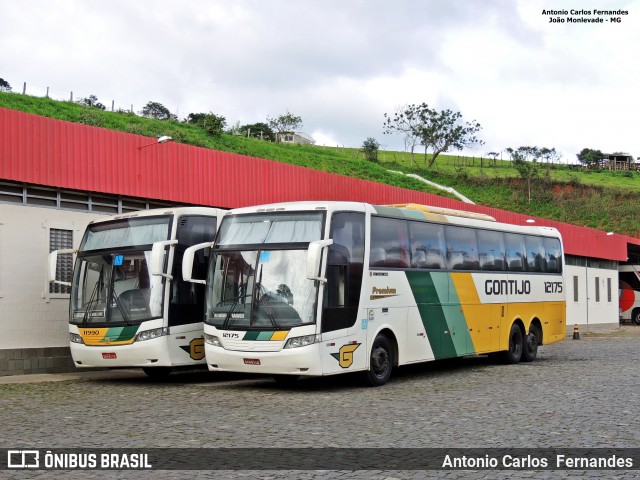 Empresa Gontijo de Transportes 12175 na cidade de João Monlevade, Minas Gerais, Brasil, por Antonio Carlos Fernandes. ID da foto: 6140253.