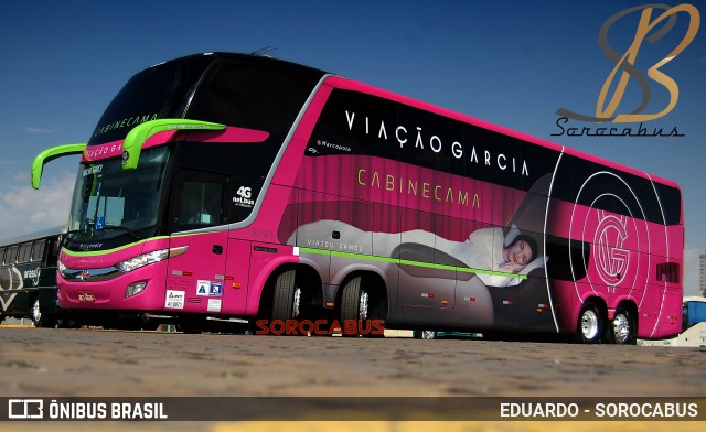 Viação Garcia 8745 na cidade de Londrina, Paraná, Brasil, por EDUARDO - SOROCABUS. Número da foto: #6141060.