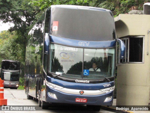 Viação Cometa 17321 na cidade de São Paulo, São Paulo, Brasil, por Rodrigo  Aparecido. ID da foto: 6140928.