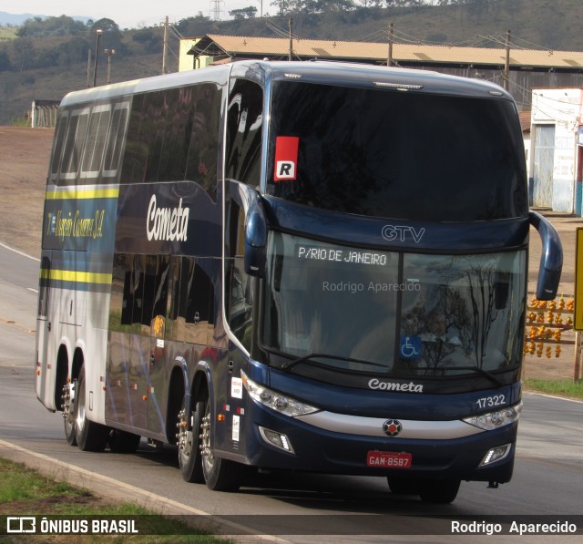 Viação Cometa 17322 na cidade de Conselheiro Lafaiete, Minas Gerais, Brasil, por Rodrigo  Aparecido. Número da foto: #6140931.