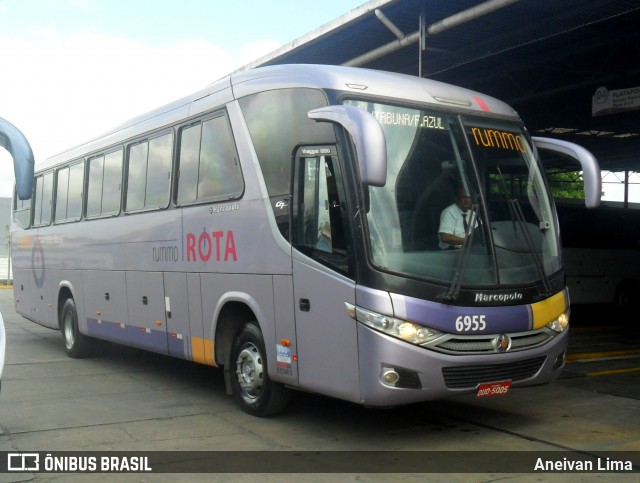 Rota Transportes Rodoviários 6955 na cidade de Itabuna, Bahia, Brasil, por Aneivan Lima. ID da foto: 6140768.