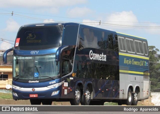 Viação Cometa 17325 na cidade de Conselheiro Lafaiete, Minas Gerais, Brasil, por Rodrigo  Aparecido. Número da foto: #6140938.