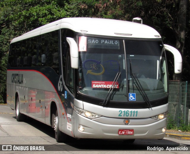 Expresso Cristália 216111 na cidade de São Paulo, São Paulo, Brasil, por Rodrigo  Aparecido. Número da foto: #6192305.
