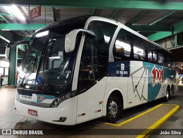 Auto Viação 1001 RJ 108.1093 na cidade de Resende, Rio de Janeiro, Brasil, por João Silva. ID da foto: 6191844.