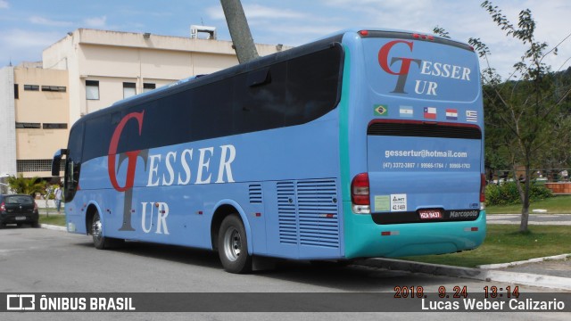 Gesser Tur 9437 na cidade de Florianópolis, Santa Catarina, Brasil, por Lucas Weber Calizario. Número da foto: #6191963.