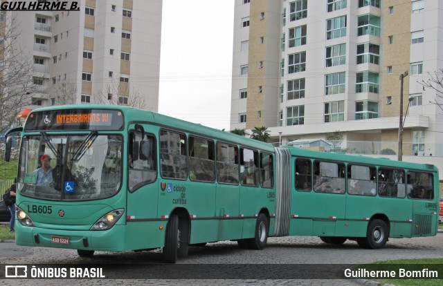 Araucária Transportes Coletivos LB605 na cidade de Curitiba, Paraná, Brasil, por Guilherme Bomfim. Número da foto: #6141928.