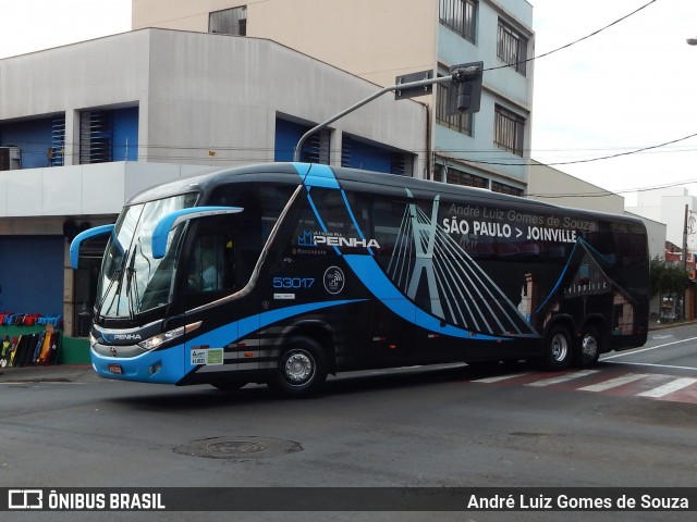 Empresa de Ônibus Nossa Senhora da Penha 53017 na cidade de Londrina, Paraná, Brasil, por André Luiz Gomes de Souza. Número da foto: #6142114.