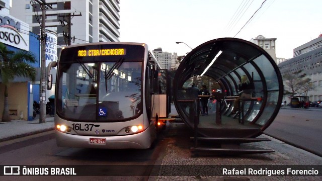 Viação Tamandaré 16L37 na cidade de Curitiba, Paraná, Brasil, por Rafael Rodrigues Forencio. Número da foto: #6141441.