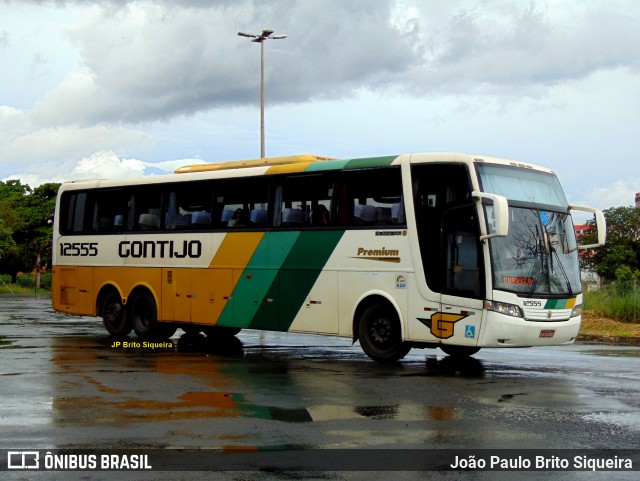 Empresa Gontijo de Transportes 12555 na cidade de Montes Claros, Minas Gerais, Brasil, por João Paulo Brito Siqueira. ID da foto: 6141569.