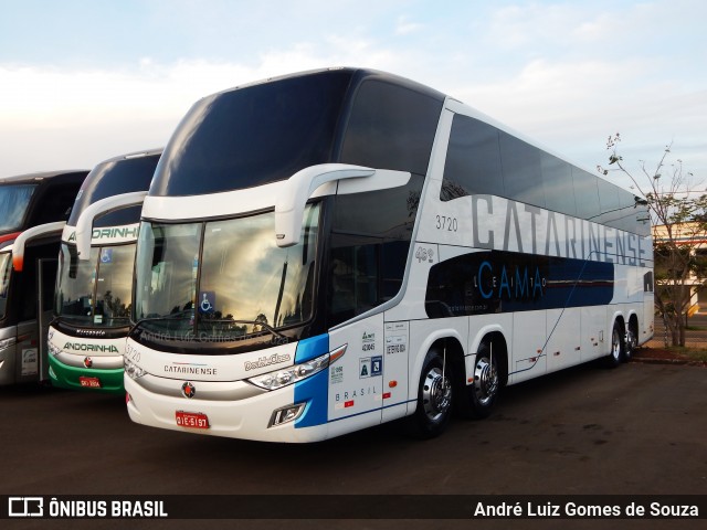 Auto Viação Catarinense 3720 na cidade de Londrina, Paraná, Brasil, por André Luiz Gomes de Souza. Número da foto: #6142001.