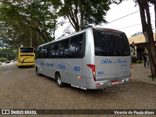 Rio Novo Turismo 3200 na cidade de Tiradentes, Minas Gerais, Brasil, por Vicente de Paulo Alves. ID da foto: 6143633.