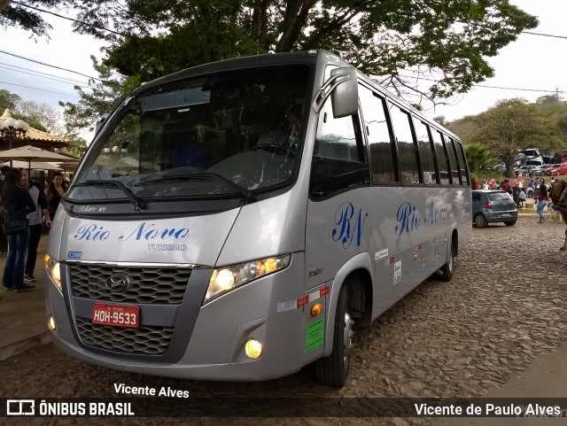 Rio Novo Turismo 3200 na cidade de Tiradentes, Minas Gerais, Brasil, por Vicente de Paulo Alves. ID da foto: 6143607.