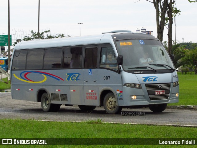 TCL - Transportes Capivari Ltda 007 na cidade de Florianópolis, Santa Catarina, Brasil, por Leonardo Fidelli. Número da foto: #6144716.