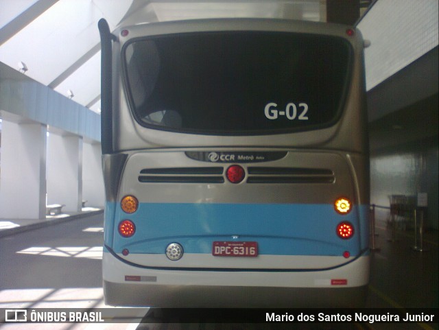 CCR Metrô Bahia G-02 na cidade de Salvador, Bahia, Brasil, por Mario dos Santos Nogueira Junior. Número da foto: #6143258.