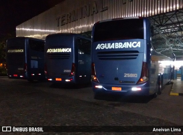 Viação Águia Branca 25810 na cidade de Santo Antônio de Jesus, Bahia, Brasil, por Aneivan Lima. ID da foto: 6143760.