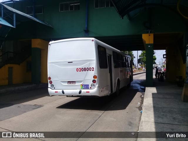Açaí Transportes Coletivos 0208002 na cidade de Manaus, Amazonas, Brasil, por Yuri Brito. Número da foto: #6143187.