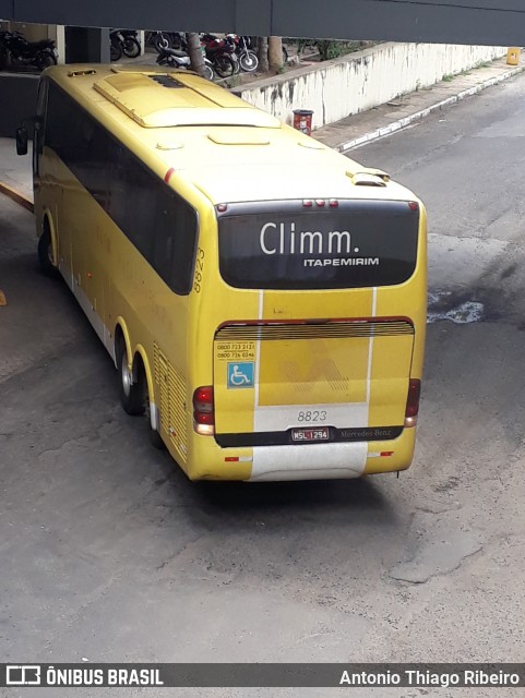 Viação Itapemirim 8823 na cidade de Teresina, Piauí, Brasil, por Antonio Thiago Ribeiro. ID da foto: 6143123.