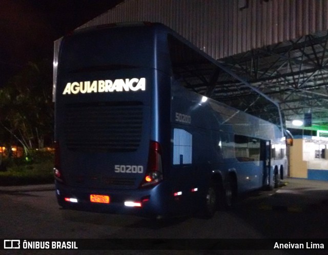 Viação Águia Branca 50200 na cidade de Santo Antônio de Jesus, Bahia, Brasil, por Aneivan Lima. Número da foto: #6143731.