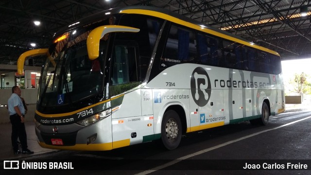 RodeRotas - Rotas de Viação do Triângulo 7314 na cidade de Bauru, São Paulo, Brasil, por Joao Carlos Freire. Número da foto: #6144989.