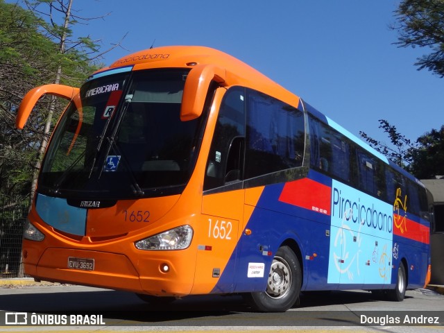 Viação Piracicabana 1652 na cidade de São Paulo, São Paulo, Brasil, por Douglas Andrez. Número da foto: #6144825.