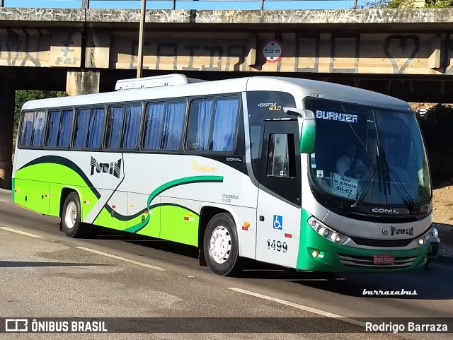 Turin Transportes 1499 na cidade de Belo Horizonte, Minas Gerais, Brasil, por Rodrigo Barraza. ID da foto: 6144091.