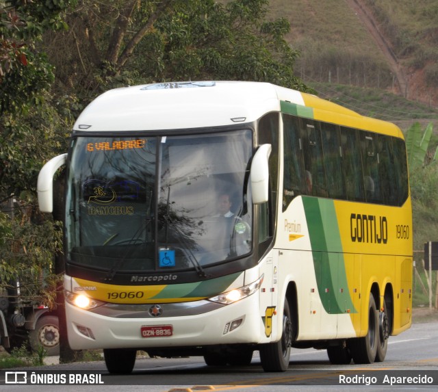 Empresa Gontijo de Transportes 19060 na cidade de Nova Era, Minas Gerais, Brasil, por Rodrigo  Aparecido. ID da foto: 6144616.