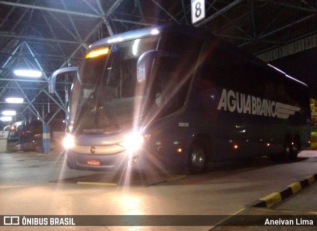 Viação Águia Branca 25850 na cidade de Santo Antônio de Jesus, Bahia, Brasil, por Aneivan Lima. Número da foto: #6143716.