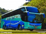 Marlim Azul Turismo 3135 na cidade de Petrópolis, Rio de Janeiro, Brasil, por Victor Henrique. ID da foto: :id.