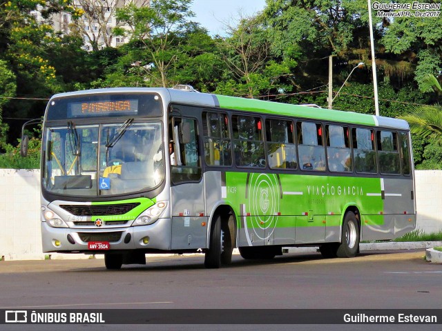 Viação Garcia 7439 na cidade de Maringá, Paraná, Brasil, por Guilherme Estevan. Número da foto: #6146363.
