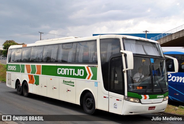 Empresa Gontijo de Transportes 20195 na cidade de Campinas, São Paulo, Brasil, por Julio Medeiros. ID da foto: 6146710.