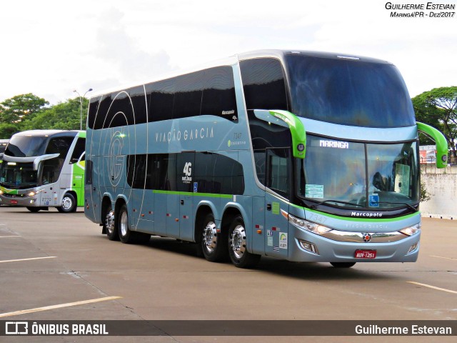 Viação Garcia 7347 na cidade de Maringá, Paraná, Brasil, por Guilherme Estevan. Número da foto: #6146391.