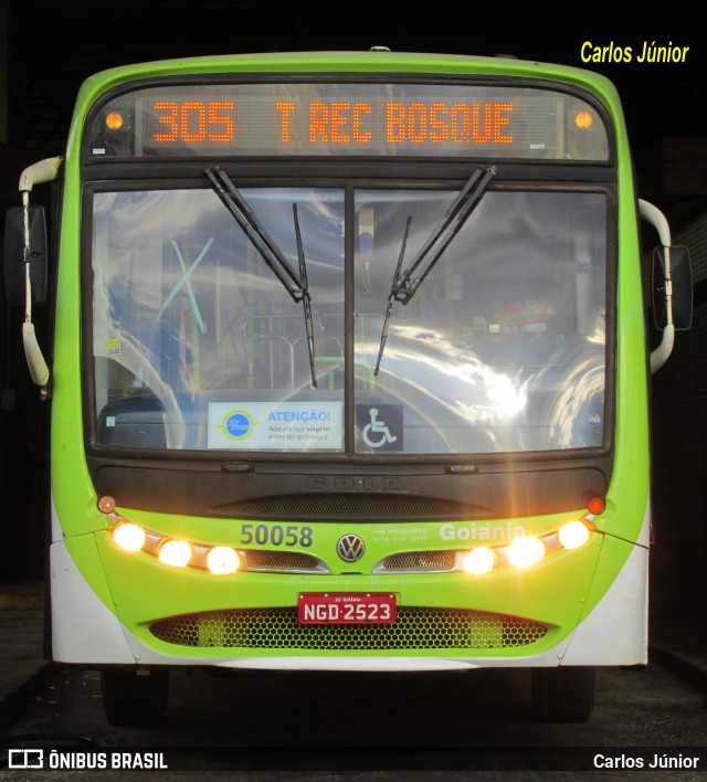 Rápido Araguaia 50058 na cidade de Goiânia, Goiás, Brasil, por Carlos Júnior. ID da foto: 6146749.